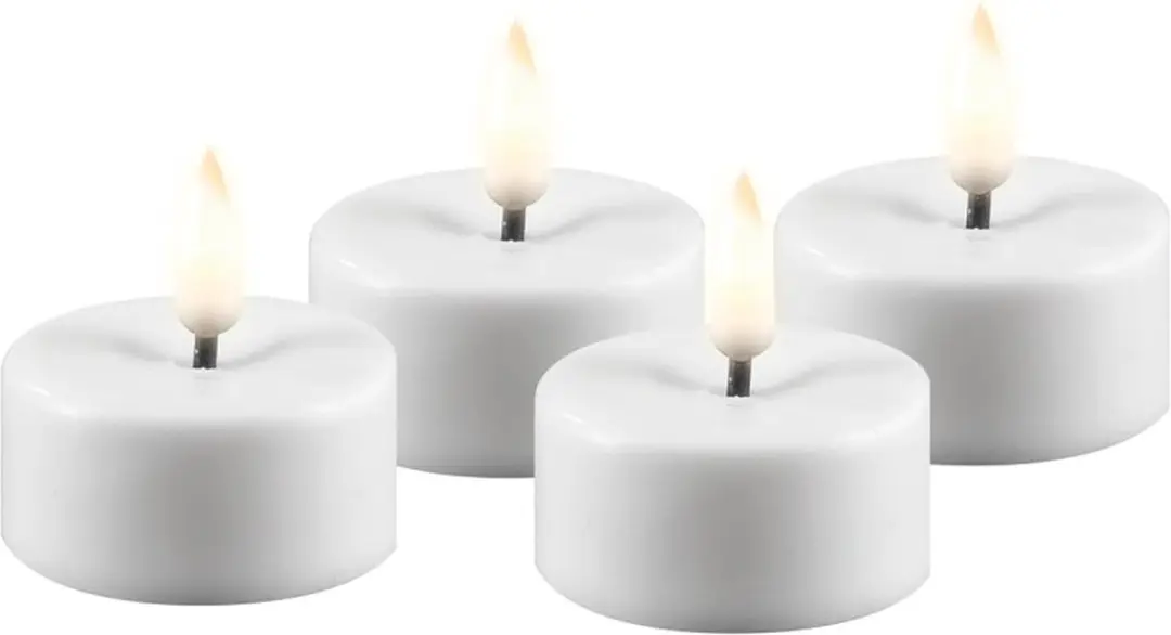 KLEINE THEELICHTEN *NEW*. Luxe LED kaars