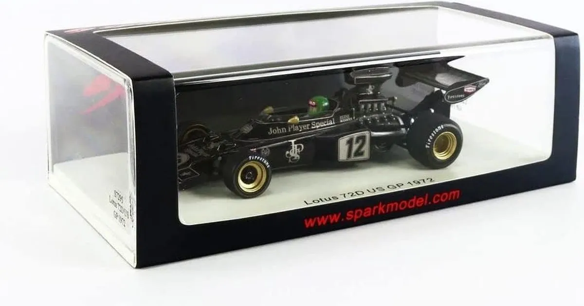 Formule 1 Lotus 72D #12 US GP 1972 - 1:43 - S7295