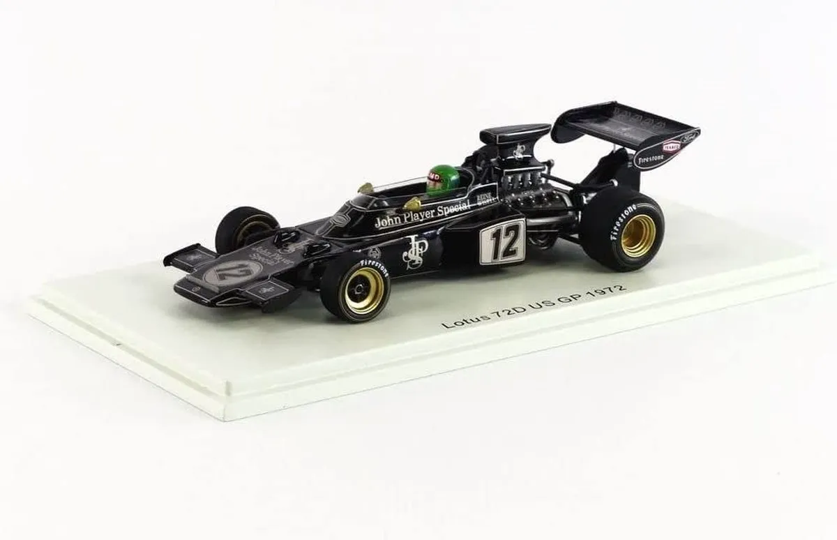 Formule 1 Lotus 72D #12 US GP 1972 - 1:43 - S7295