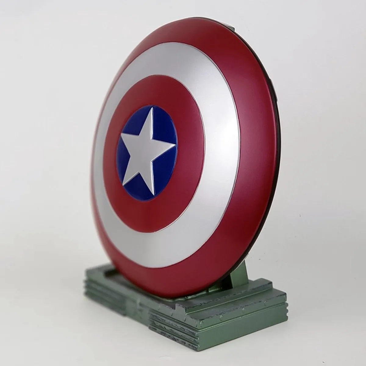 Marvel Captain America Shield Mega Bank - Blauw/Grijs/Rood/Wit