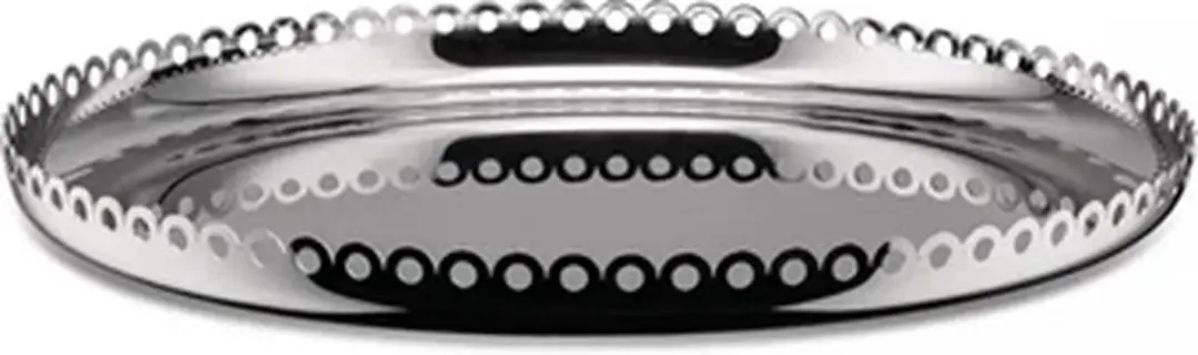 Alessi Edges (dien) schotel D35cm inox