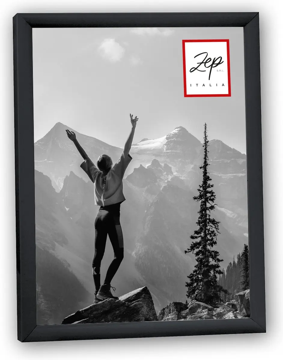 Zep Fotolijst KB2 13x18cm - Zwart
