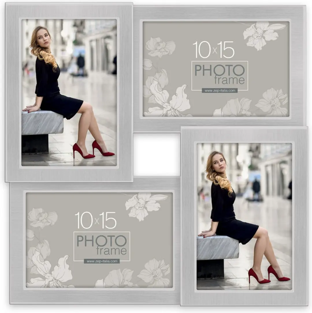 Zep Fotolijst Olimpia S4044 Zilver - 4x10x15cm