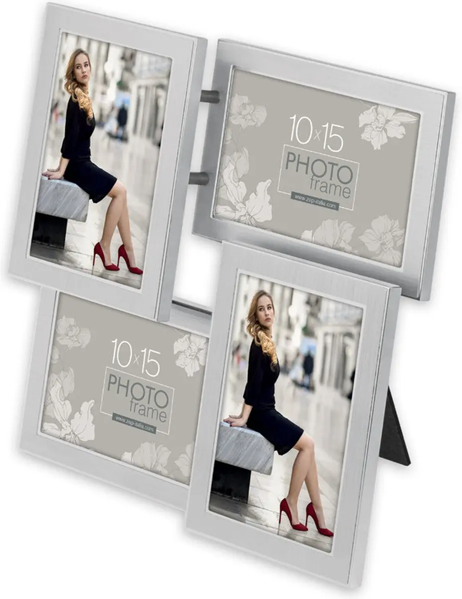 Zep Fotolijst Olimpia S4044 Zilver - 4x10x15cm - afbeelding 3 van 3