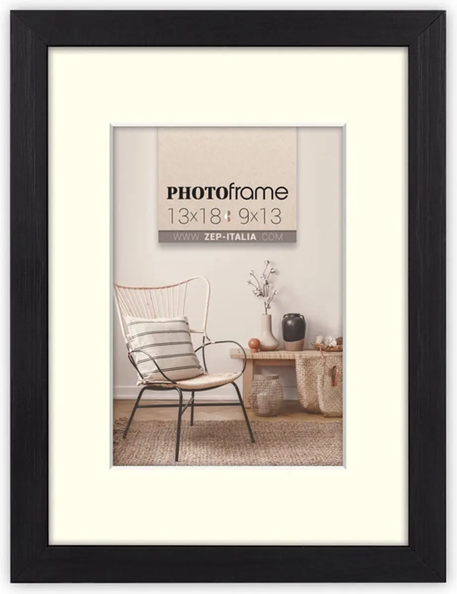 Zep Malmo Fotolijst 20x30cm - Zwart - afbeelding 4 van 6