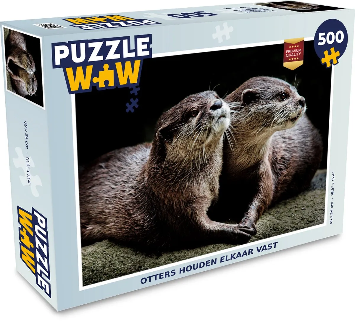 PuzzleWow Legpuzzel 500 Stuks Multicolor