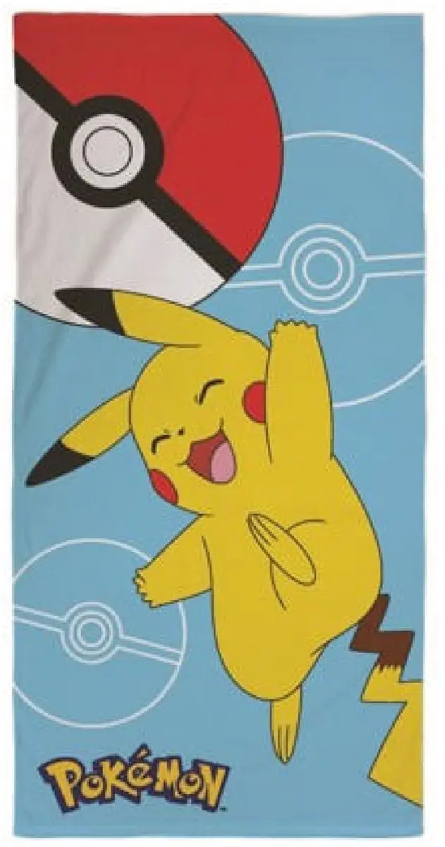 Pokémon Strandlaken Pikachu 70x140cm