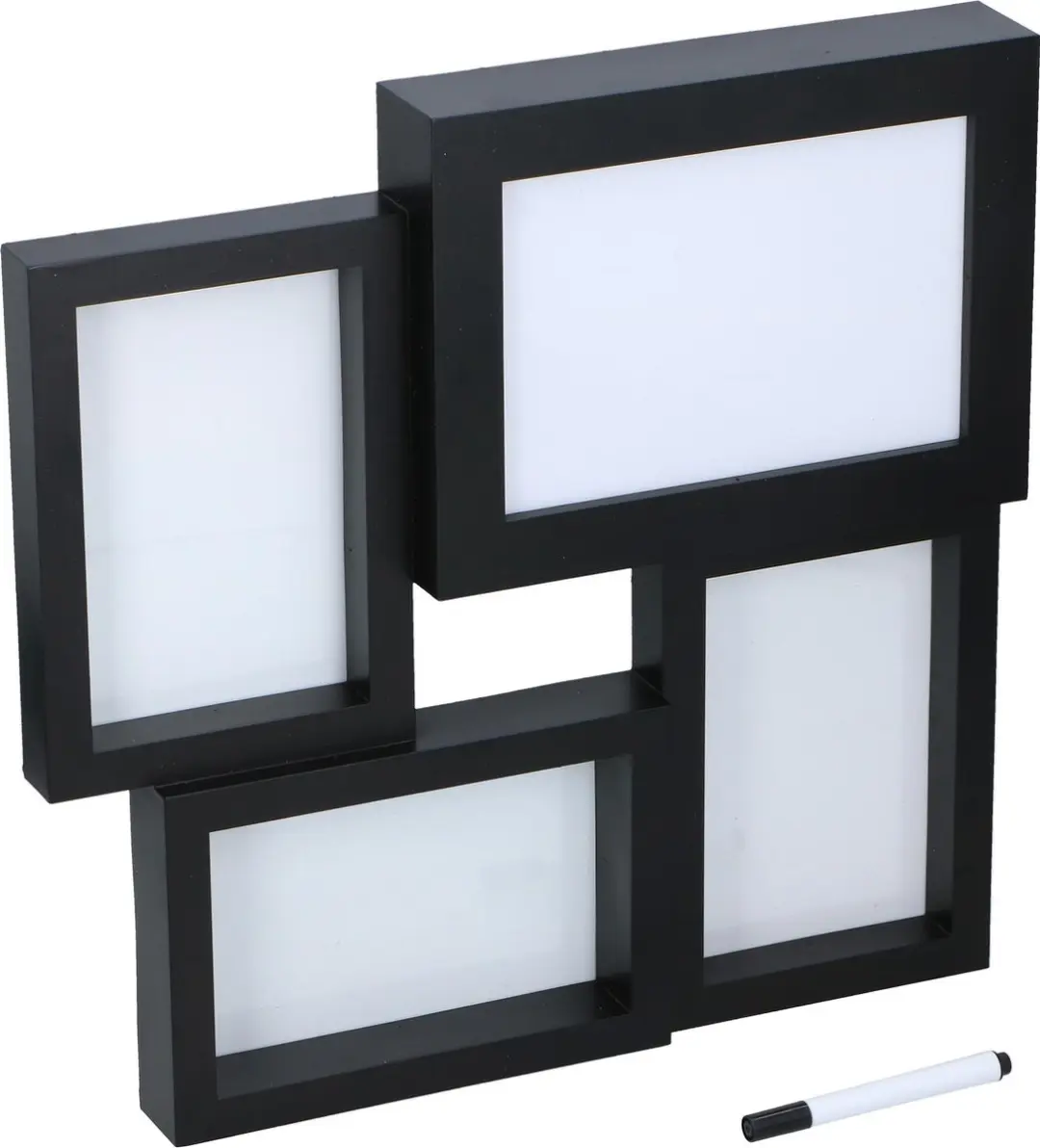 Grundig fotolijst met lichtbox