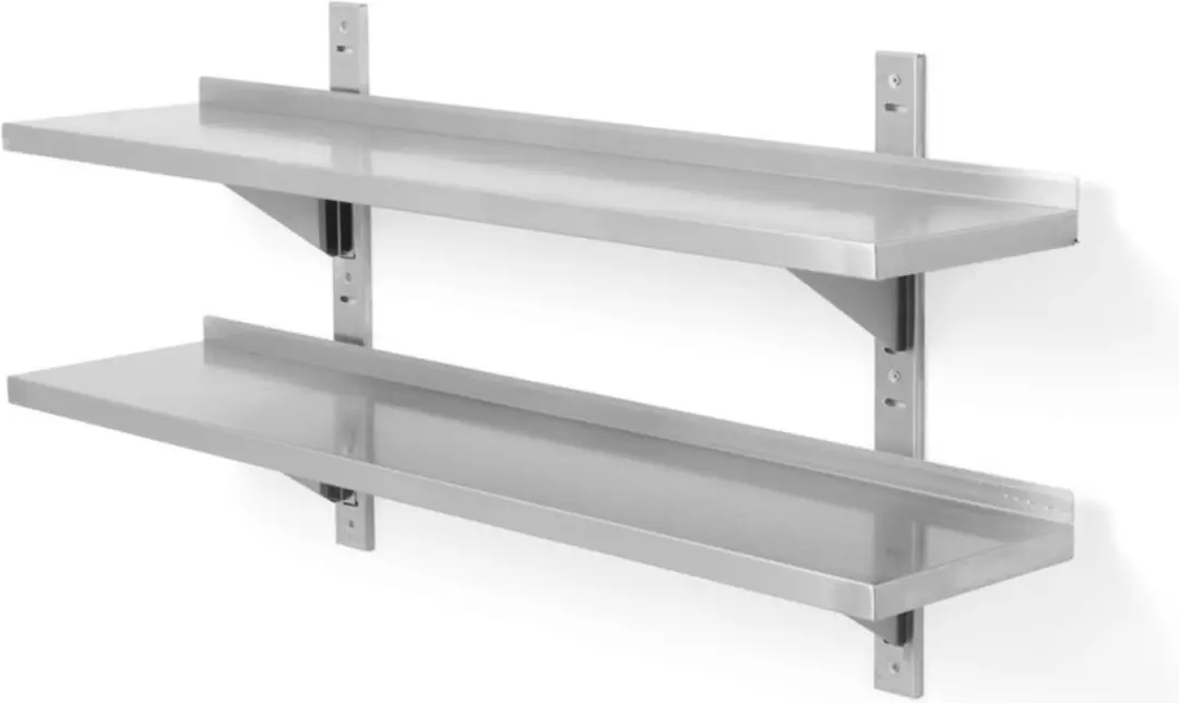 HENDI Dubbel verstelbare wandplank