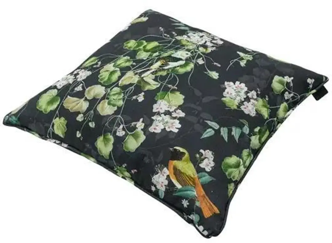 Sierkussen 50x50 met paspel Sadie