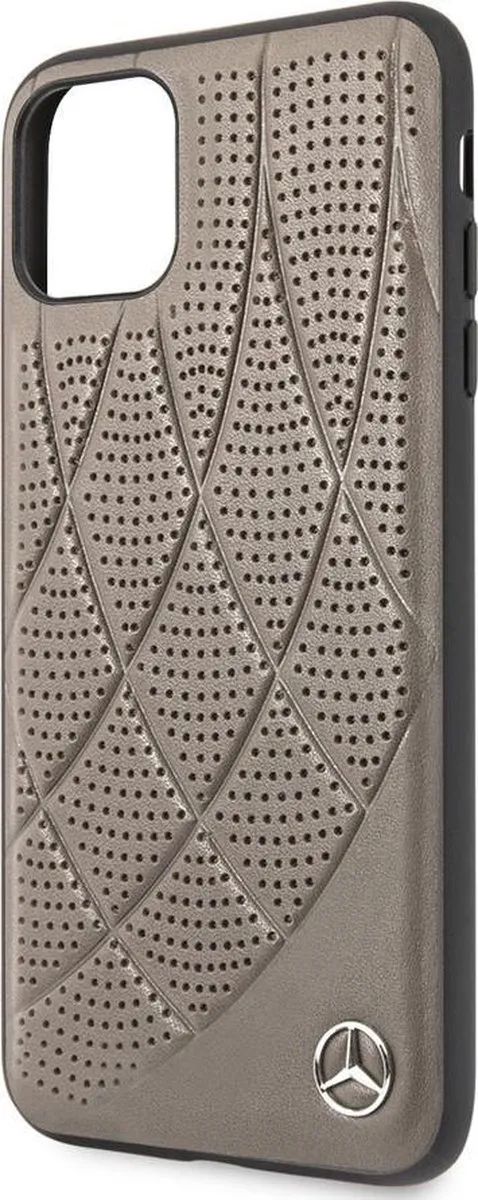 Mercedes-Benz iPhone 11 Pro Max Hoesje - Effen Bruin - afbeelding 6 van 6