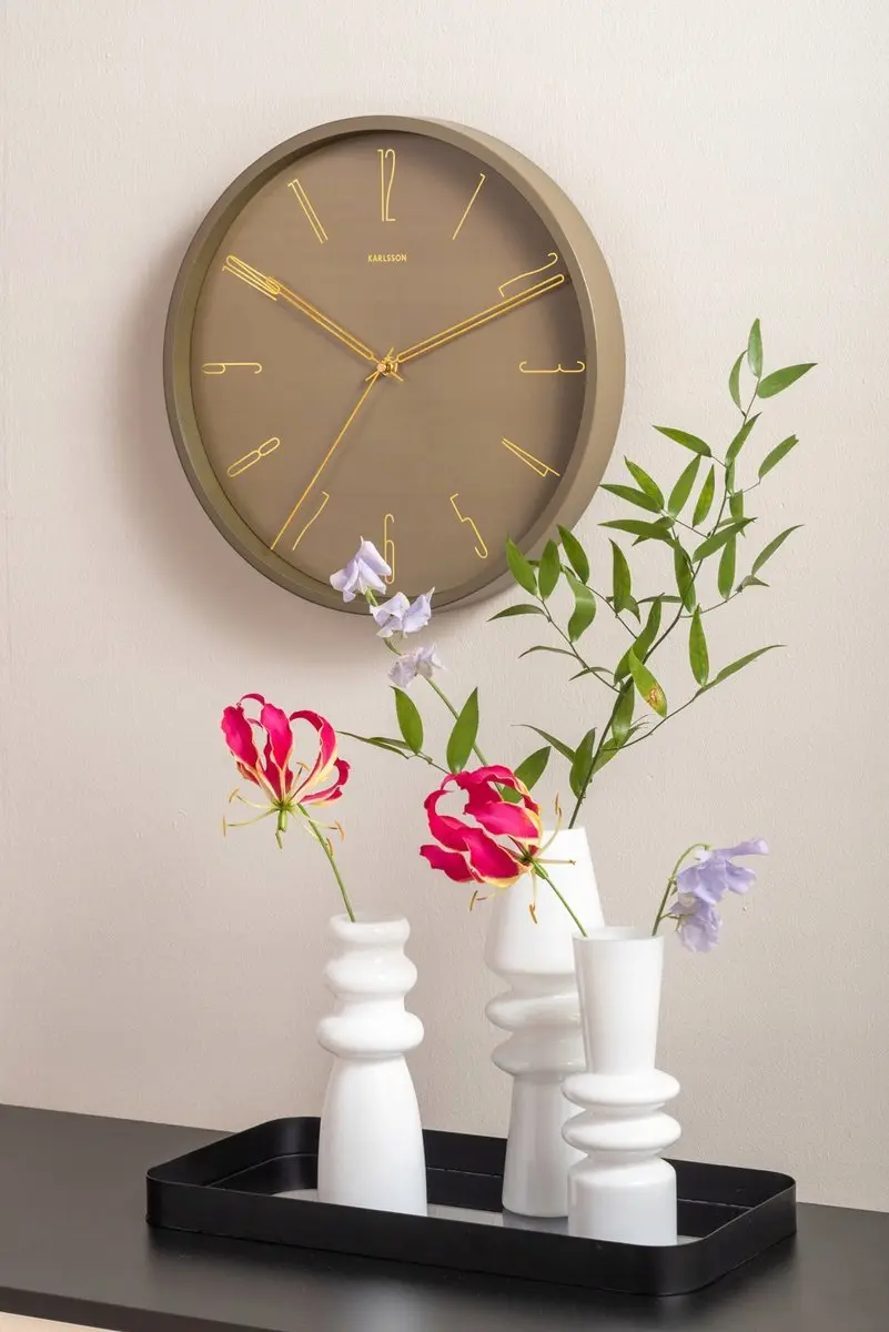 Present Time Sparkle Cone Vaas - Wit Ø9cm - afbeelding 2 van 6