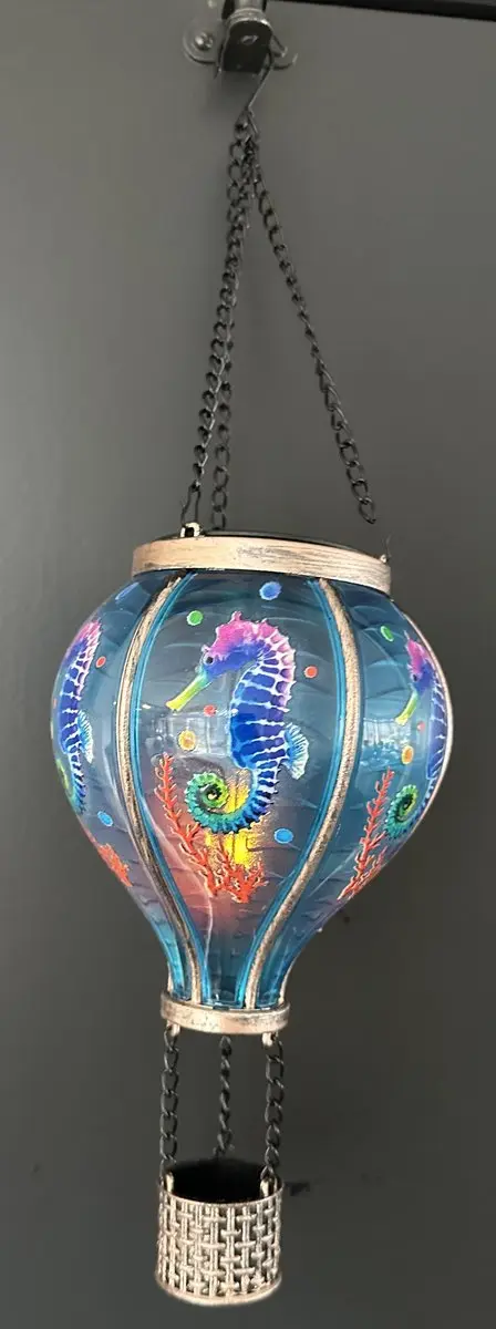 Decoratieve solarlamp luchtballon " met flame LED "