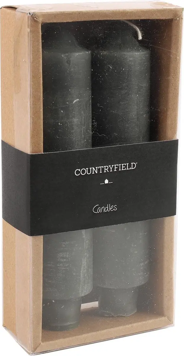 Set van 2 kaarsen Countryfield 15,5cm