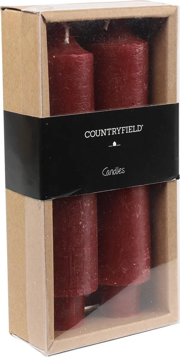 Set van 2 kaarsen Countryfield 15,5cm