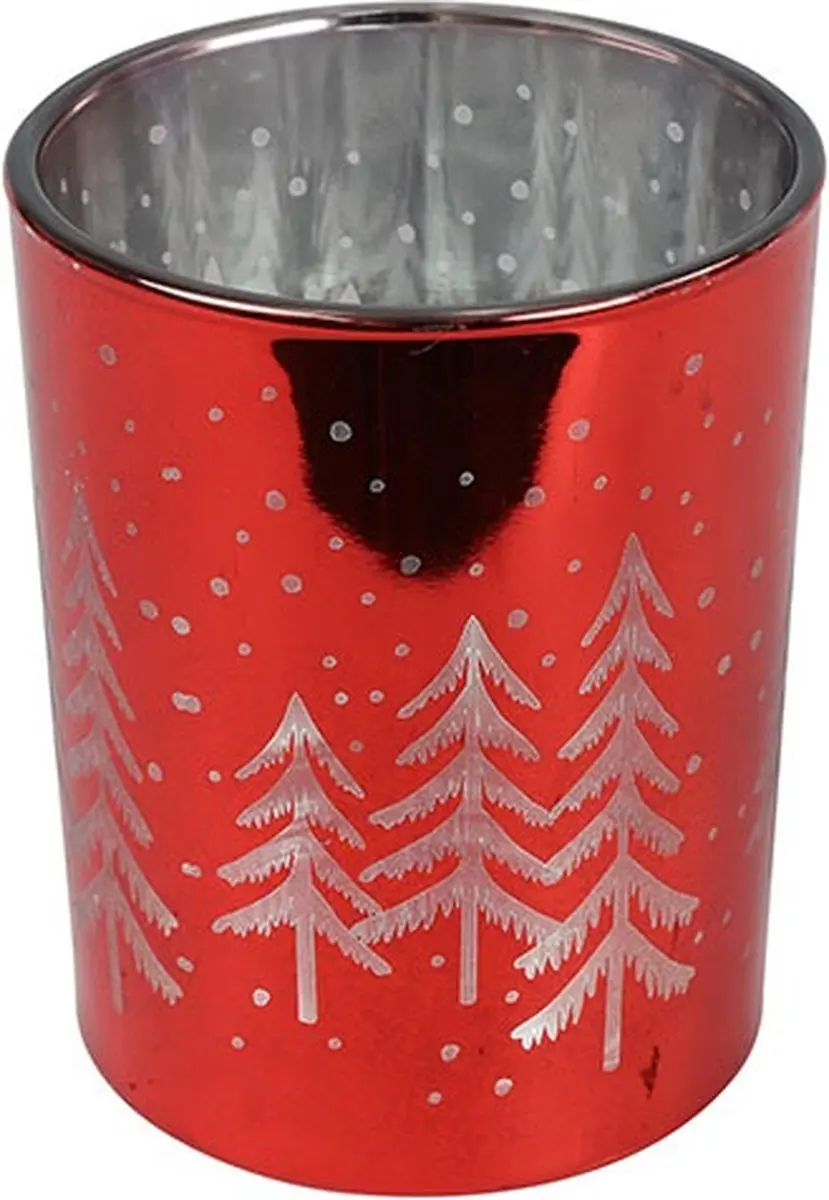 Theelichth Carlina L rood