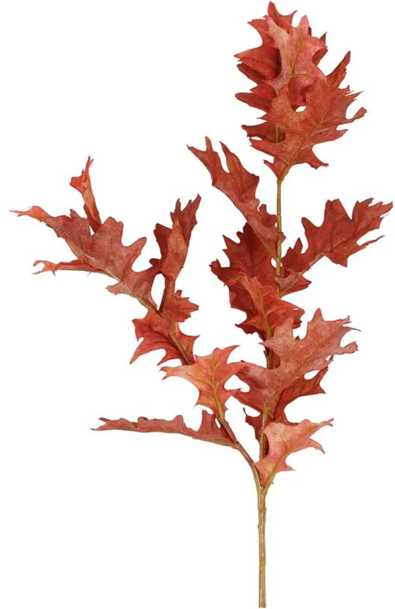 Kunsttak Quercus rood 20xH94cm