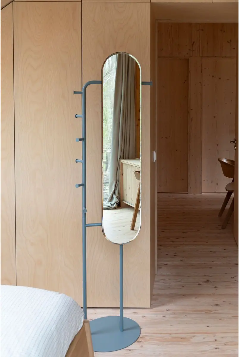 Zuiver Vero Spiegel Staand Blauw 40x179cm - afbeelding 4 van 6