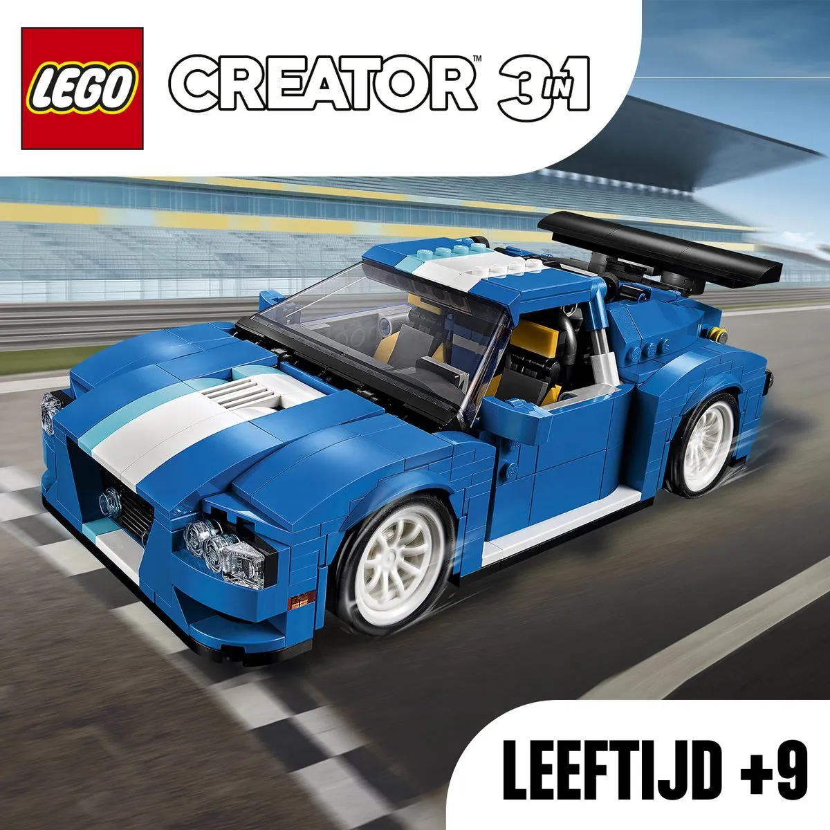 LEGO Creator Turbo Baanracer 31070 - 664 Stukken - Geel