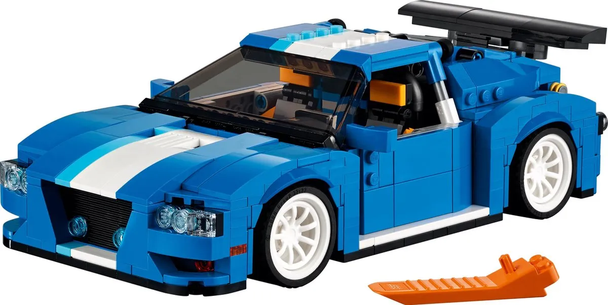 LEGO Creator Turbo Baanracer 31070 - 664 Stukken - Geel