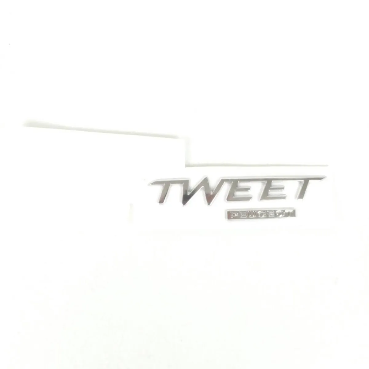 Peugeot 150 Tweet Autocollant Stickers Achterste Coque - Chromé