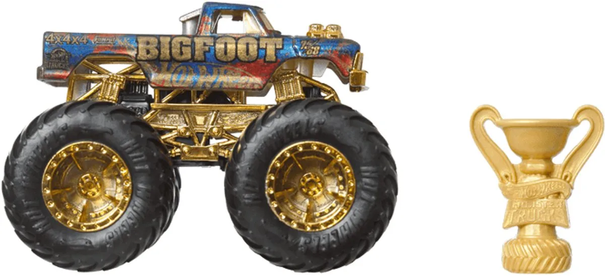 Hot Wheels Monster Jam Bigfoot Truck 1:64 - JDR11 - afbeelding 6 van 6