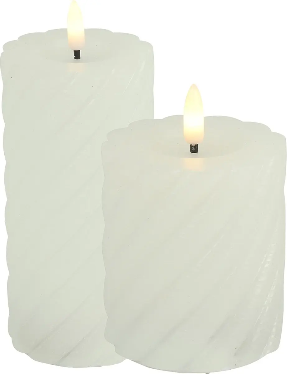 LED kaarsen/stompkaarsen set