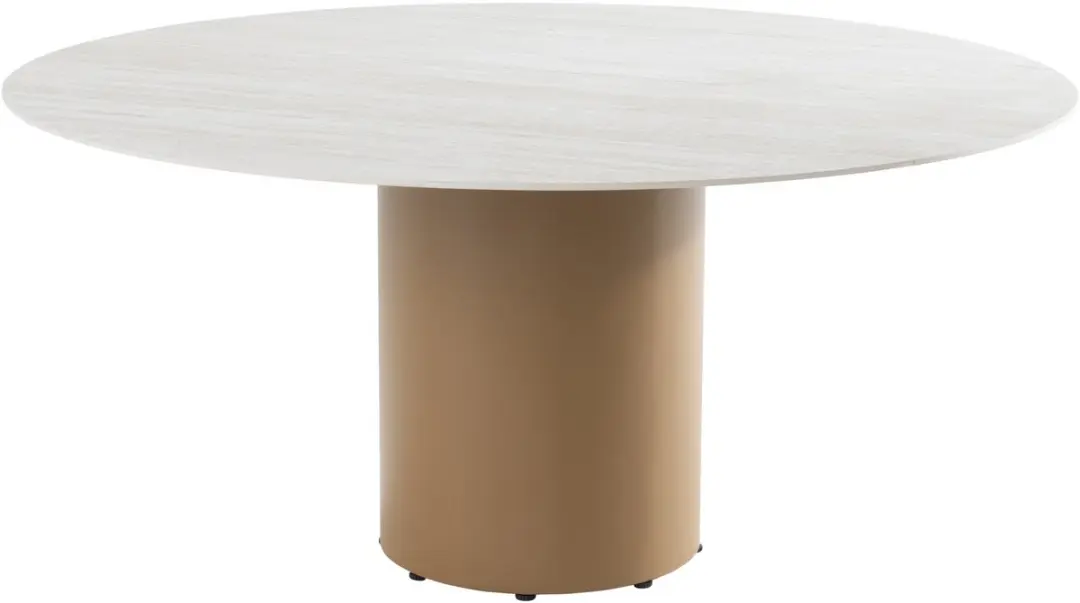 Colorado dining tuintafel 160xH75 cm rond keramiek 4 Seasons Outdoor