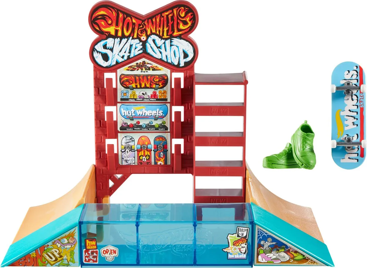 Hot Wheels Skate Shop Speelset JGG95