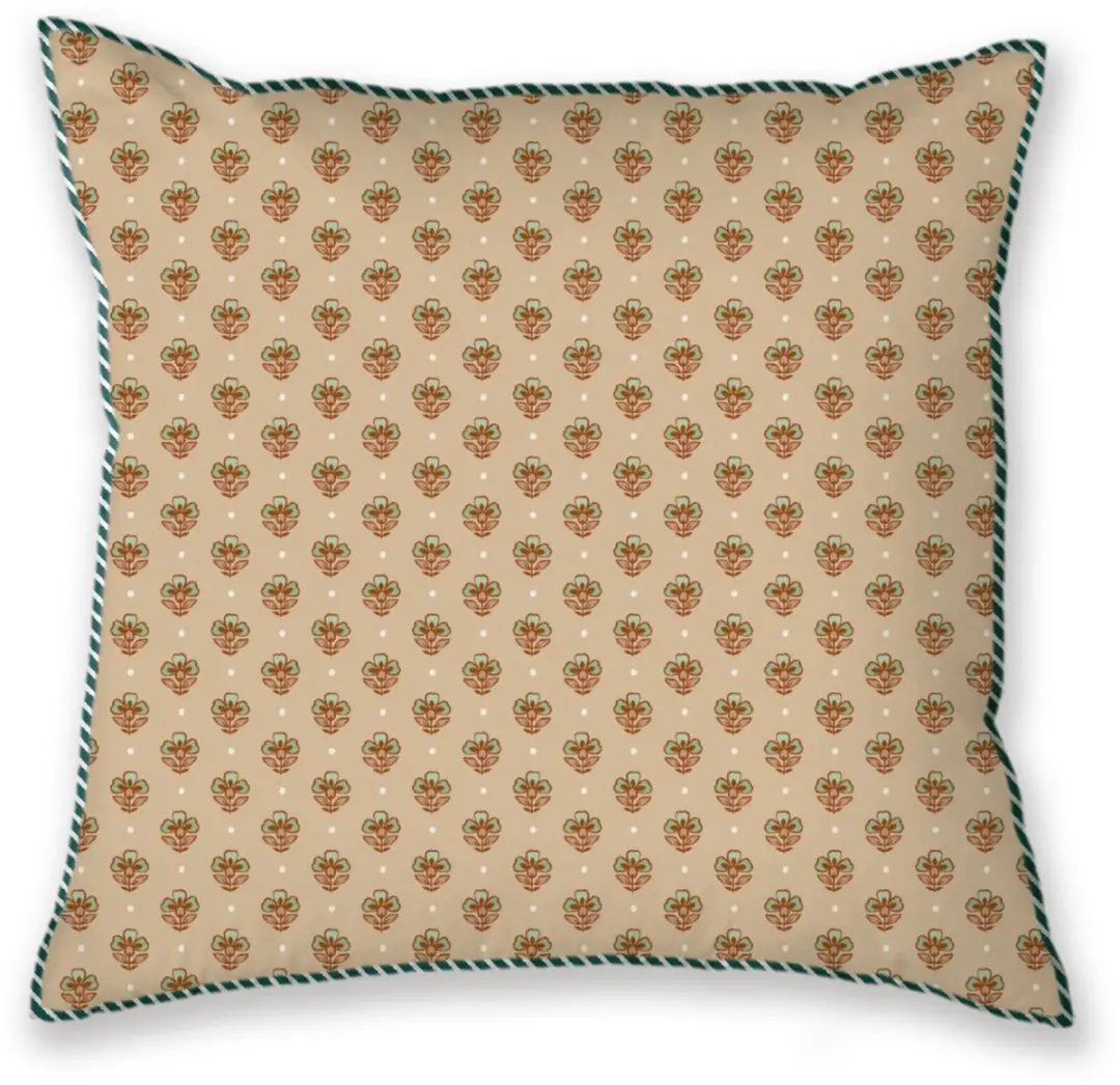 Pip Studio Jaipur Flower Square Cushion Sierkussen