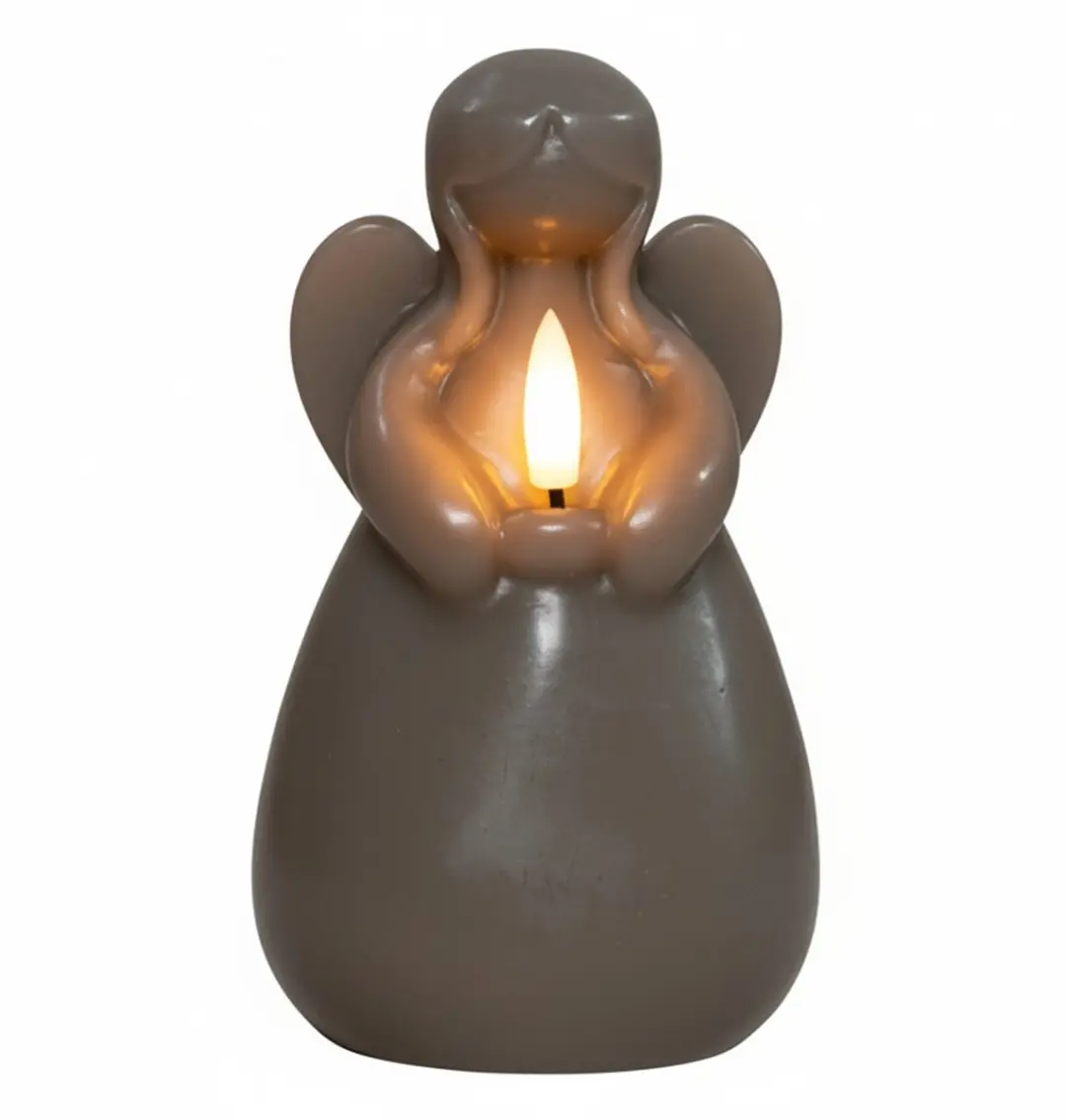 Anna's Collection Kerst thema LED kaars engel