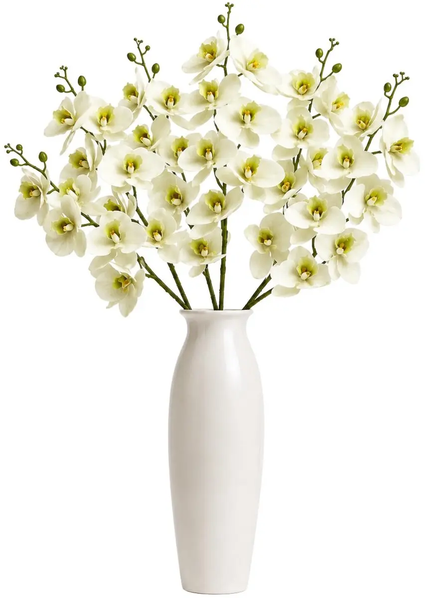 Bellatio Design Kunstbloem Orchidee Bora
