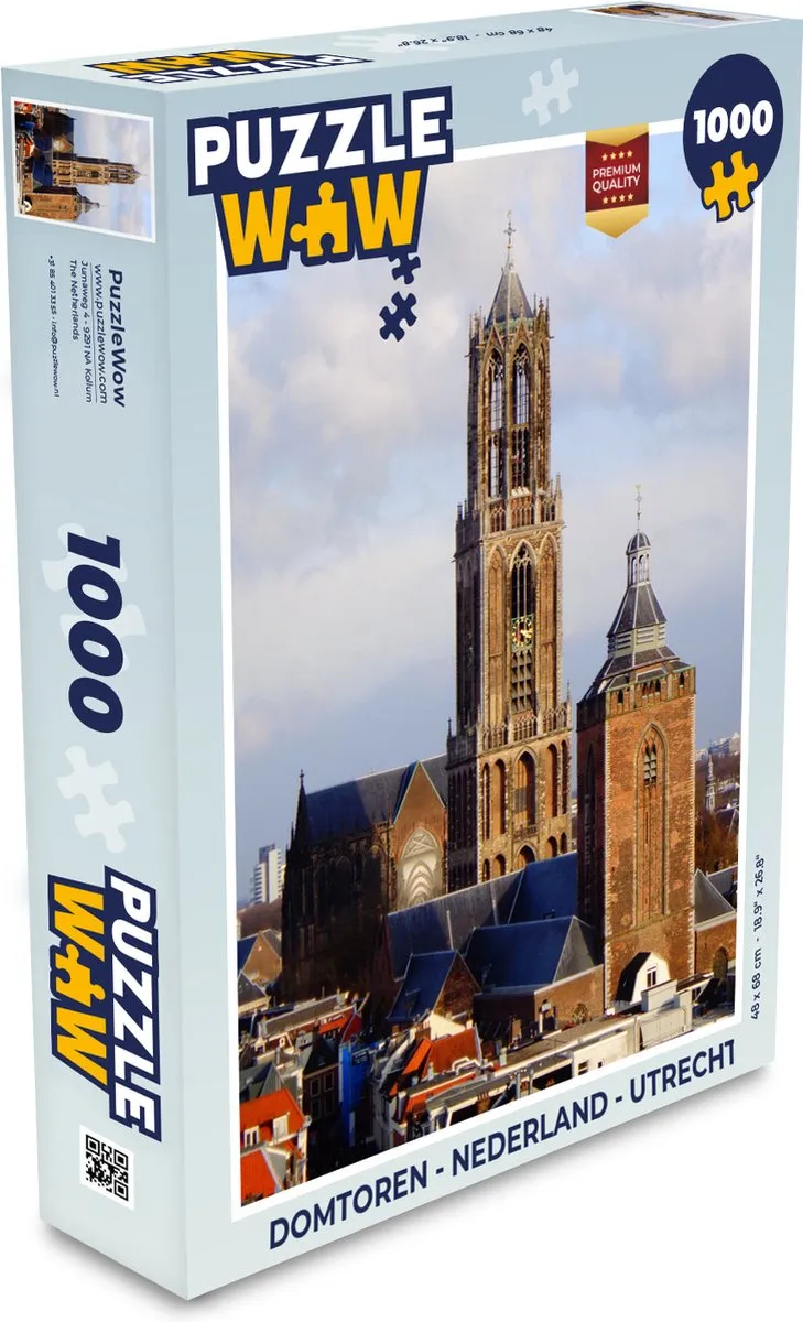 PuzzleWow Domtoren Legpuzzel 1000 Stuks