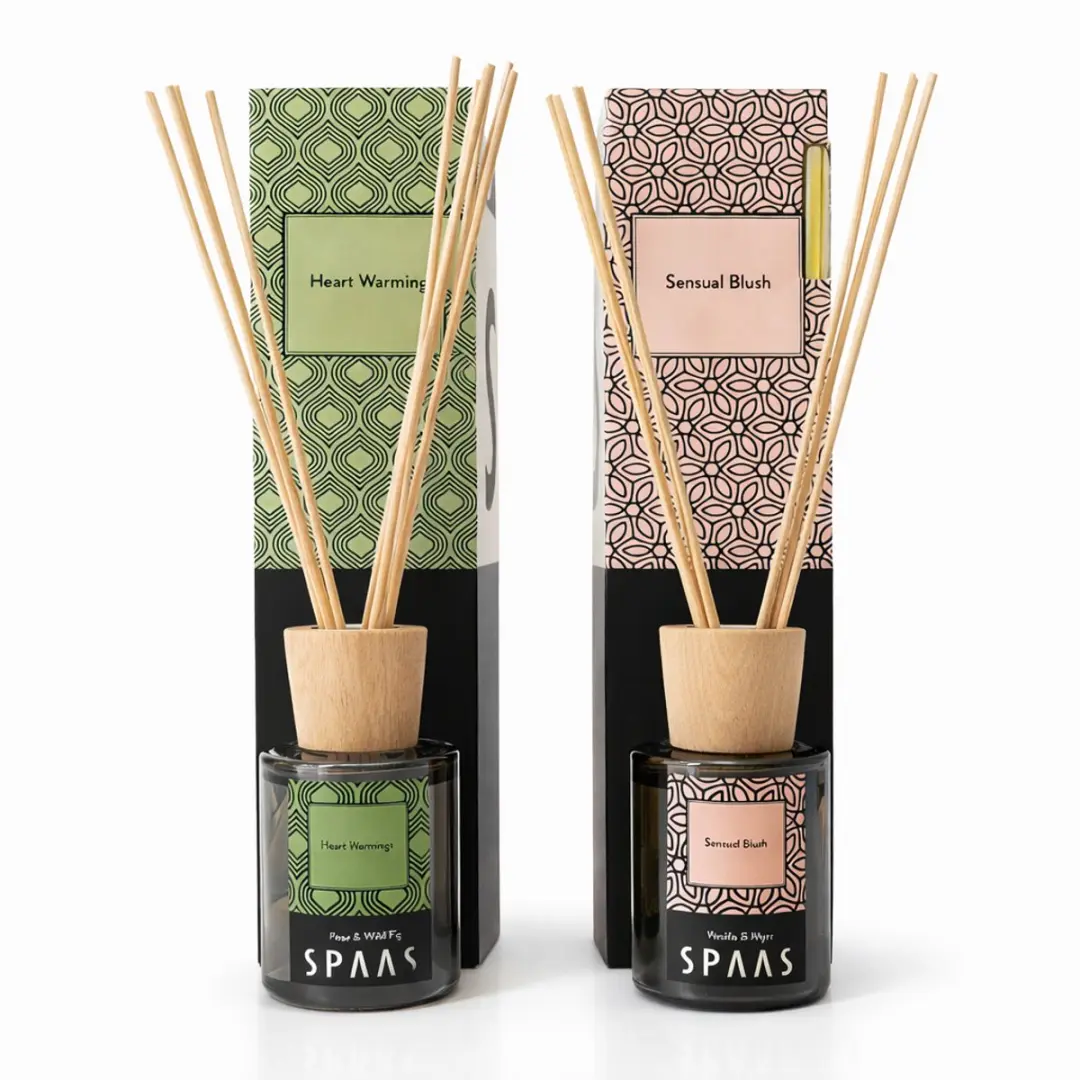 SPAAS Geurstokjes Cadeauset 2x80 ml