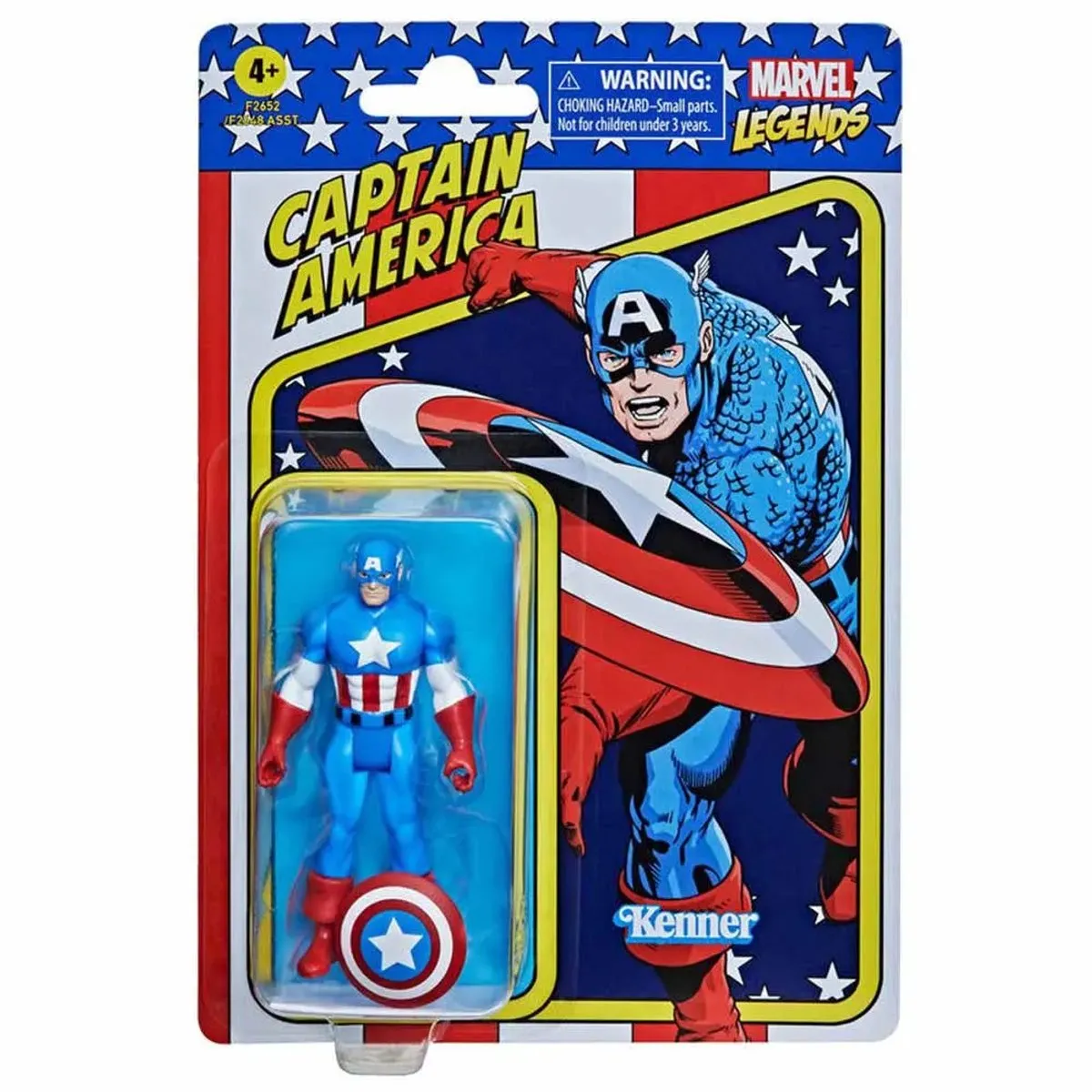 Marvel Legends Captain America Speelfiguur - Retro Collection