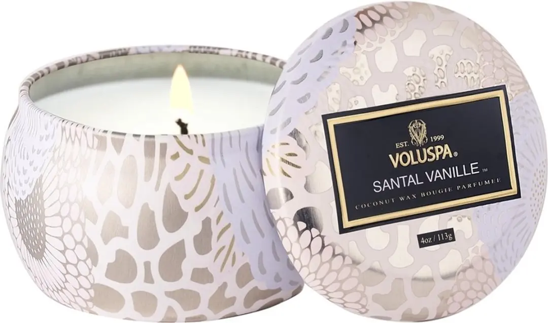 Voluspa Japonica Collection Santal Vanille Mini Kaars 113g