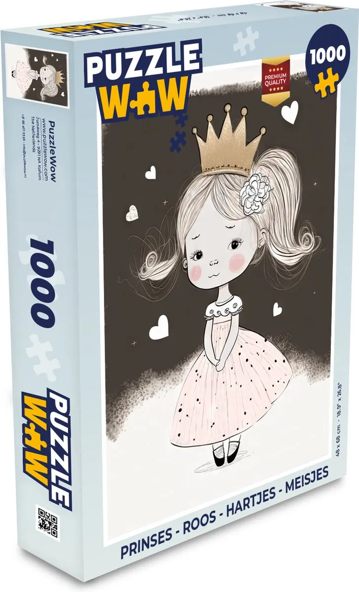 PuzzleWow Legpuzzel 1000 Stuks