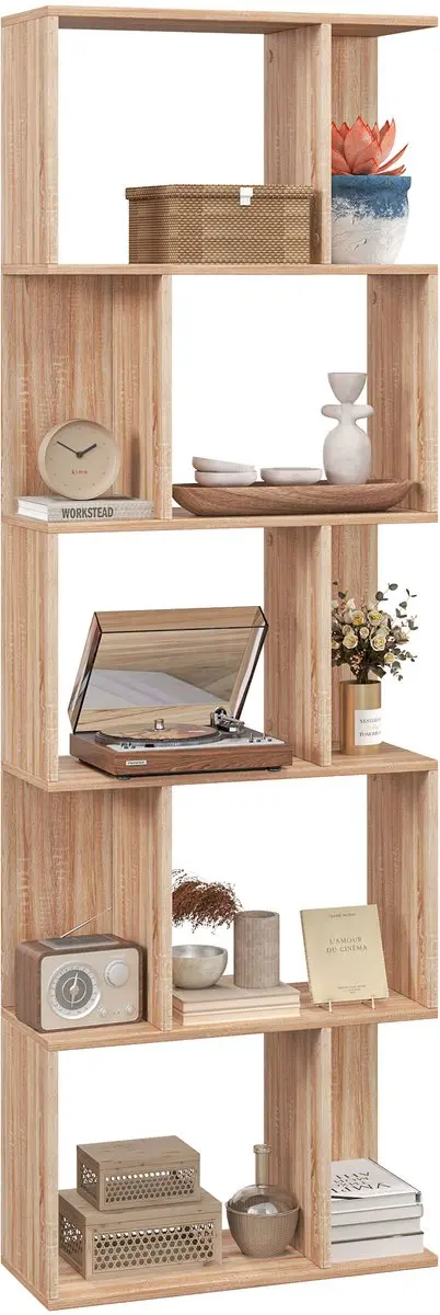 HOMCOM Boekenplank