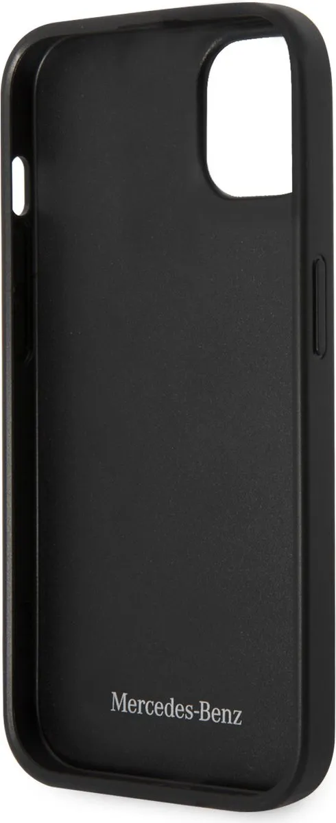 Mercedes-Benz PU Leerhoesje iPhone 14 - Rood - MPN 3666339081461