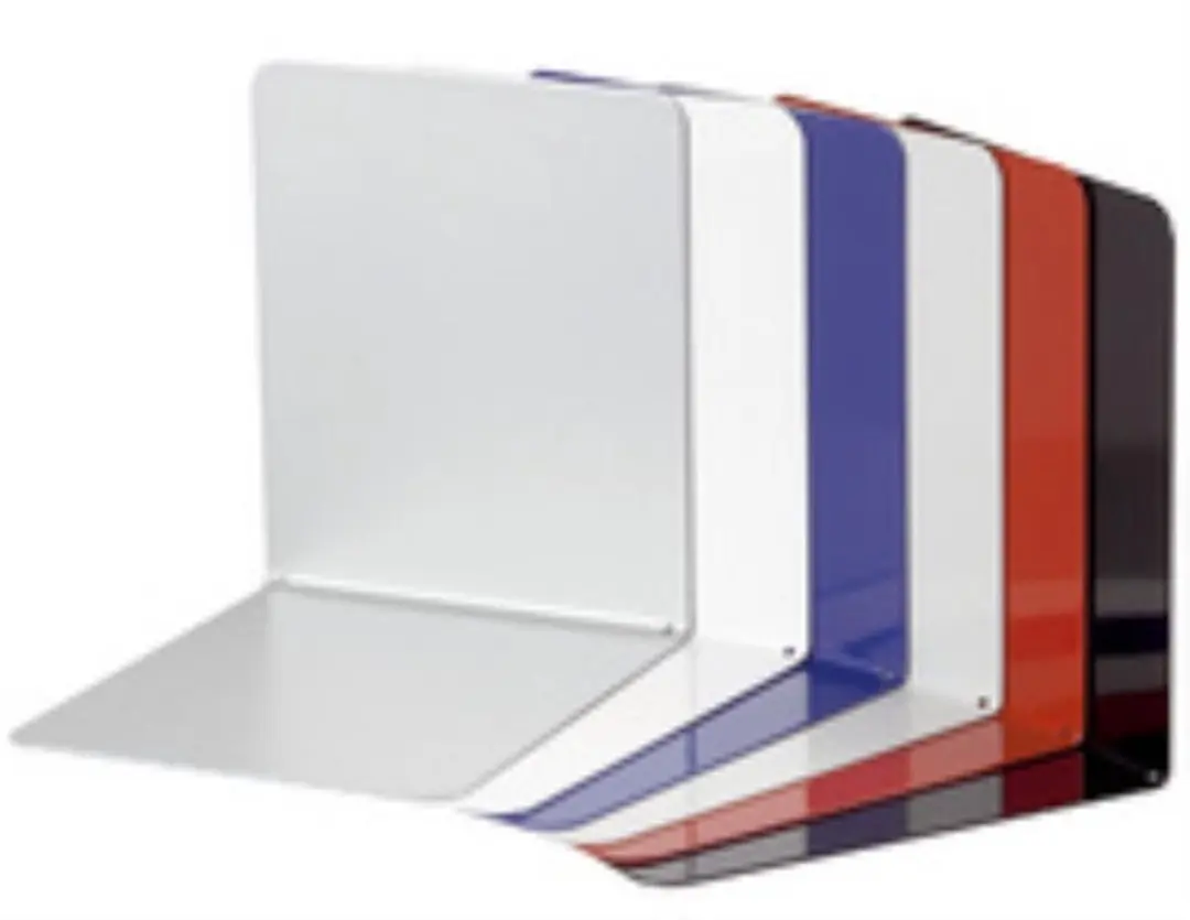 MAUL Boekensteunen 14cm Wit - 2 Stuks - afbeelding 3 van 6