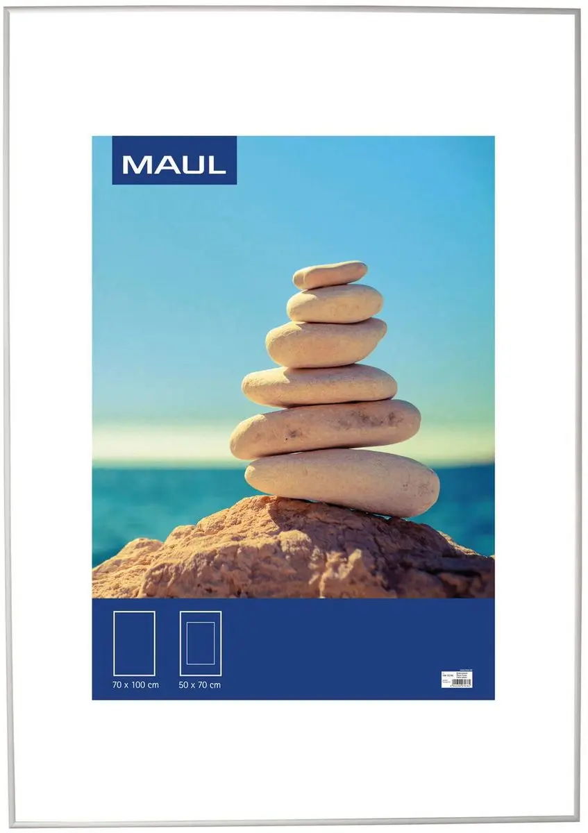 MAULdesign Fotolijst 70x100cm Zilver