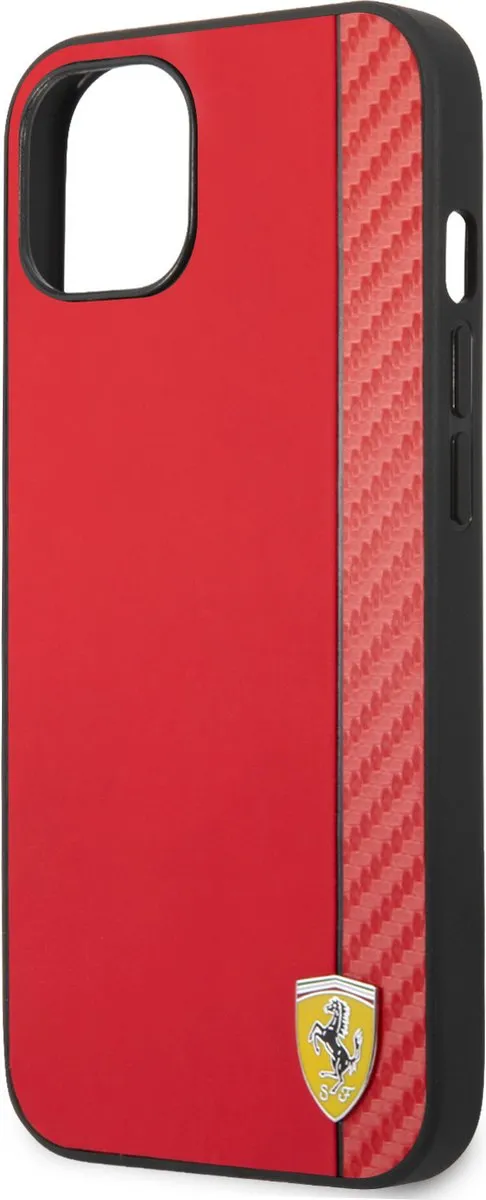 Ferrari iPhone 13 Backcase - Effen Rood - MagSafe - afbeelding 6 van 6