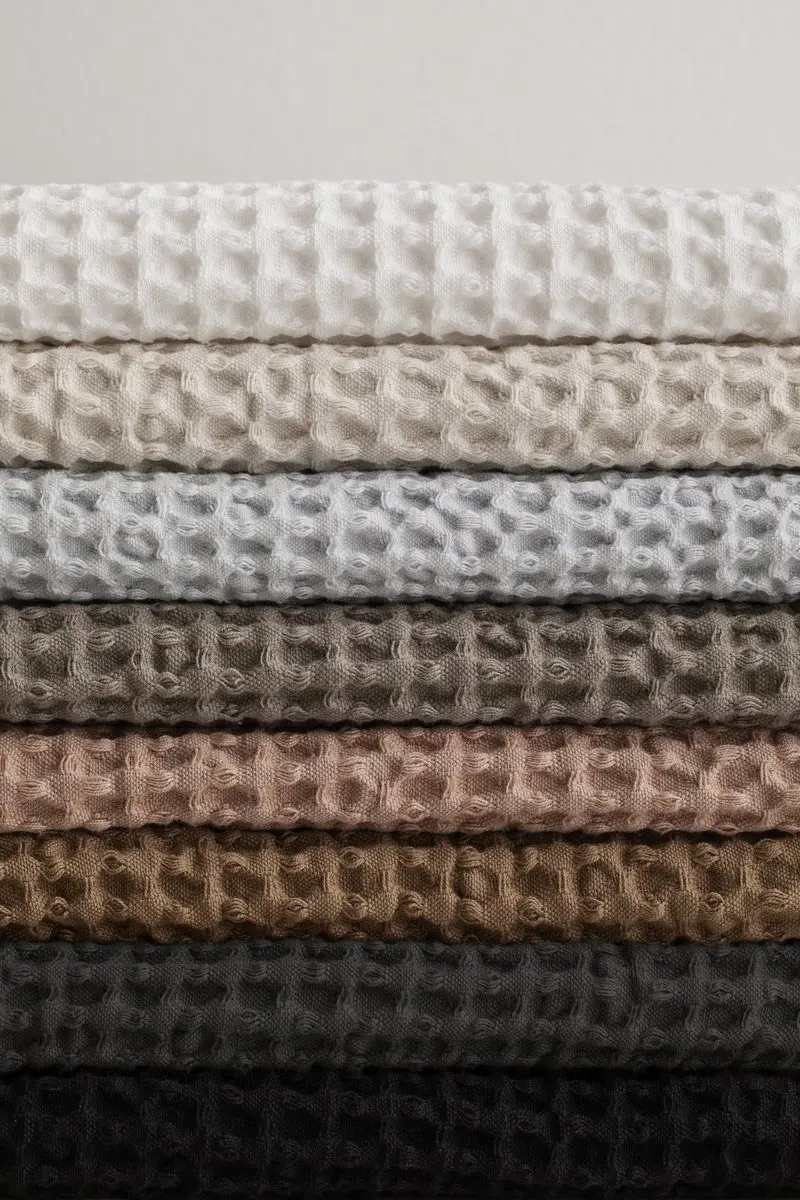 Blomus Caro Badtextiel Moonbeam - 2 Stuks 30x30cm Beige - afbeelding 5 van 6