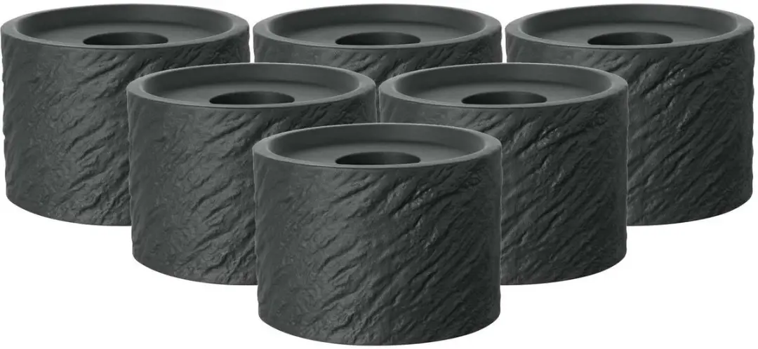 Kerzenhalter Manufacture Rock Home ø 6,3 cm Set van 6