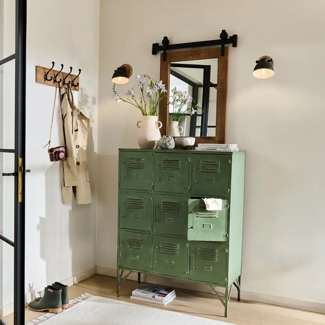 Loberon Spiegel Taylors Island - Bruin/Zwart - afbeelding 3 van 6