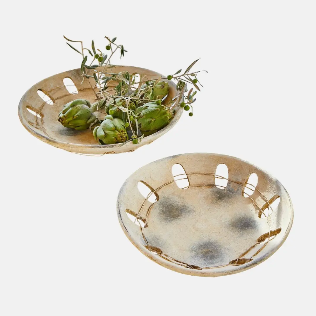 Loberon Delunas Decoratieve Schaal Set