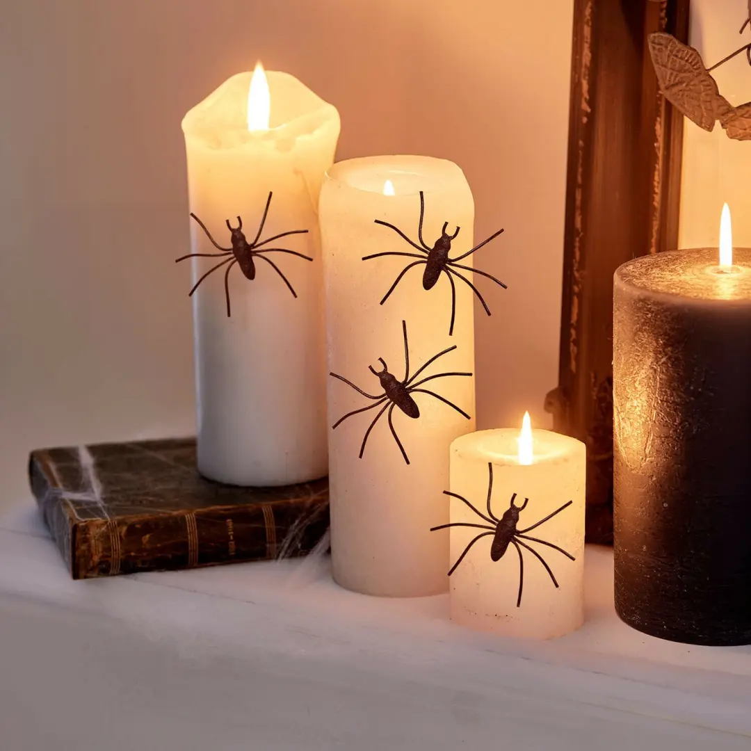 Loberon Gwynetha Decoratiepinnen - 4 Stuks Antiekzwart - afbeelding 4 van 4