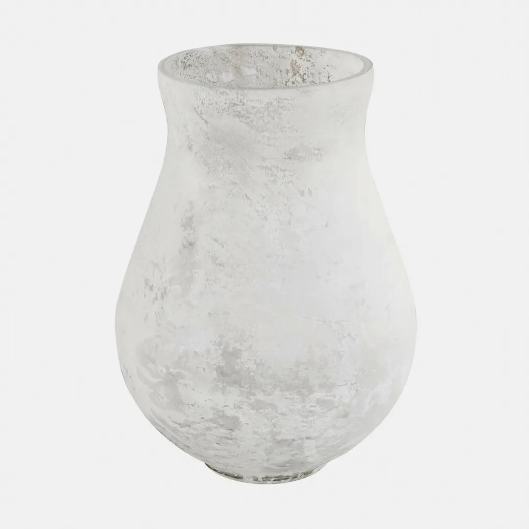Loberon Windlicht Nareli - 15cm Antiekwit - afbeelding 3 van 4