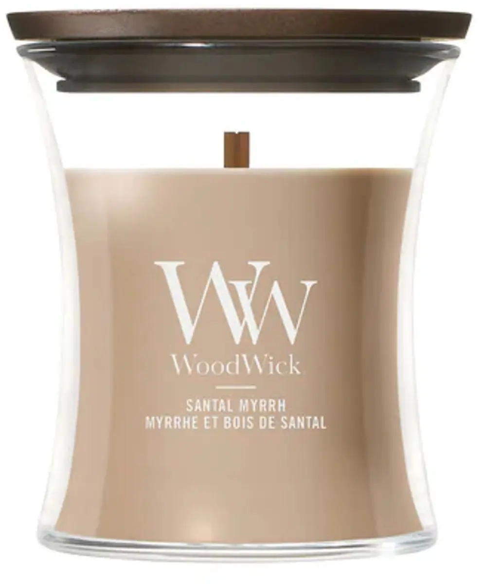 WoodWick Santal Myrrh Mini Candle