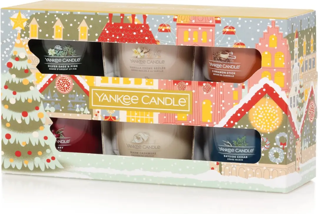 Yankee Candle Passport to the Holidays Votive Giftset - 6 Stuks - afbeelding 2 van 6